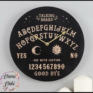2/85$🔥 Large Ouija Board Clock BNIB